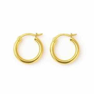 Aros Clásicos Mini Dorados