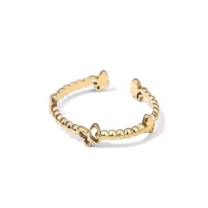 Anillo abierto de diseño articulado